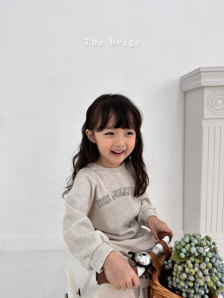 The Beige - Korean Children Fashion - #designkidswear - Waffle Sweatshirt - 5