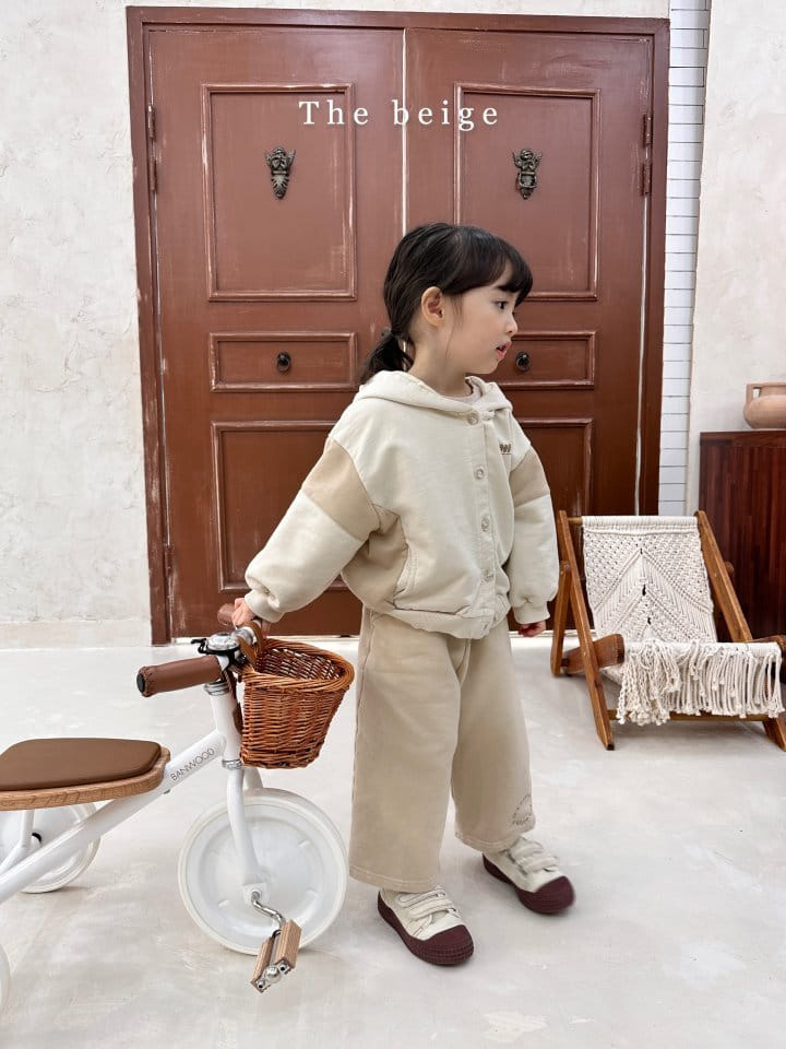 The Beige - Korean Children Fashion - #magicofchildhood - Terry Wide Pants - 9