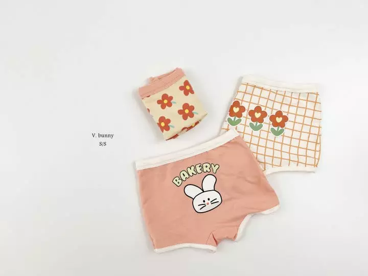 V Bunny - Korean Children Fashion - #discoveringself - Bakery Underwear Set - 9