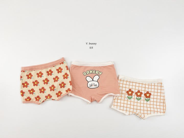 V Bunny - Korean Children Fashion - #fashionkids - Bakery Underwear Set - 10