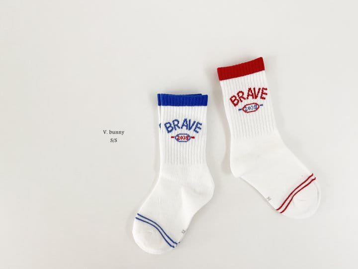 V Bunny - Korean Children Fashion - #kidsstore - 92 Socks Set - 8