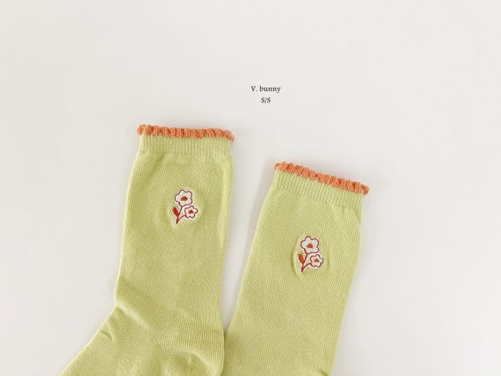 V Bunny - Korean Children Fashion - #magicofchildhood - Spring Socks Set - 8