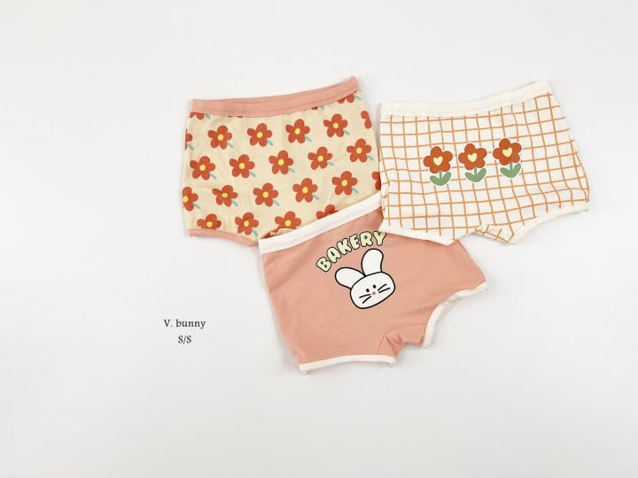 V Bunny - Korean Children Fashion - #minifashionista - Bakery Underwear Set