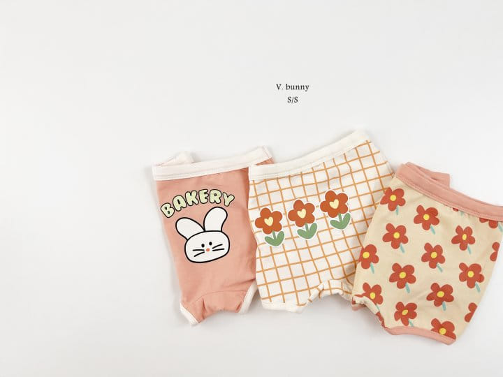 V Bunny - Korean Children Fashion - #prettylittlegirls - Bakery Underwear Set - 2