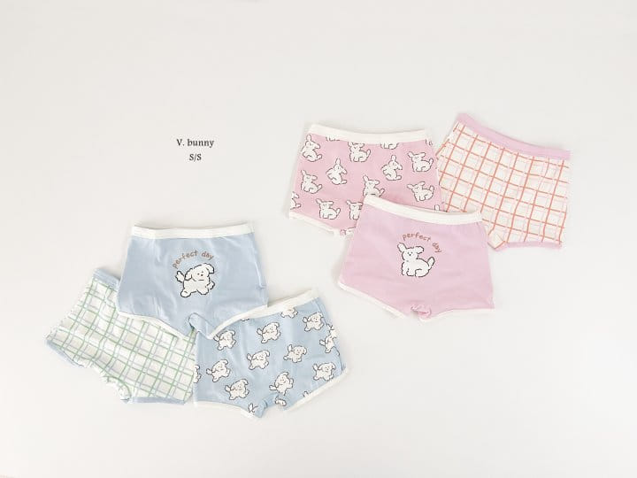 V Bunny - Korean Children Fashion - #prettylittlegirls - Beagle Underwear Set