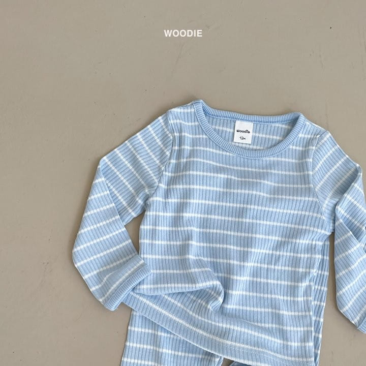 Woodie - Korean Baby Fashion - #babyboutiqueclothing - Stripes Easywear - 4