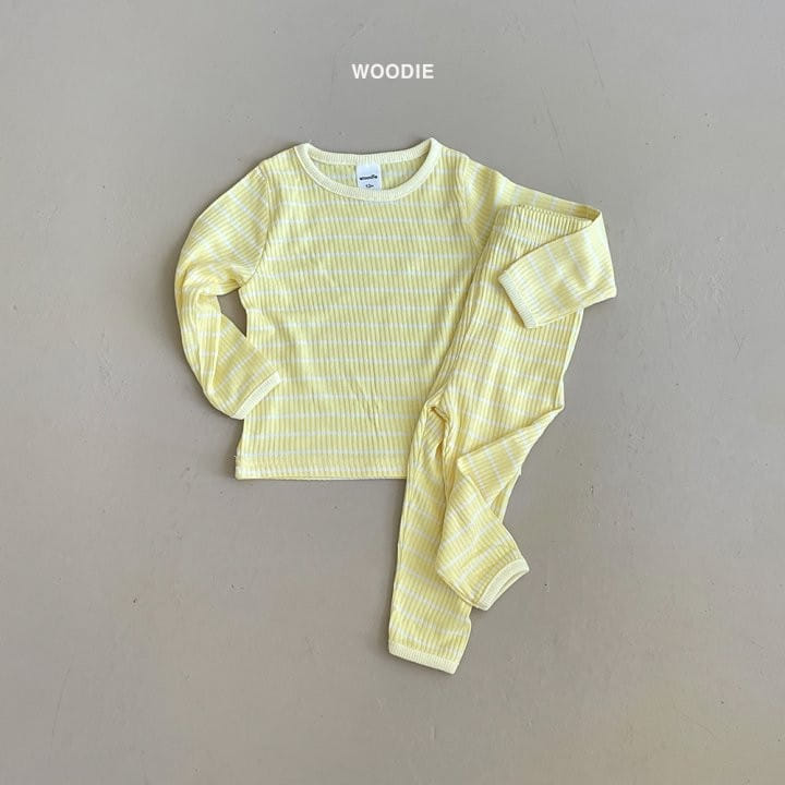 Woodie - Korean Baby Fashion - #babyfever - Stripes Easywear - 6