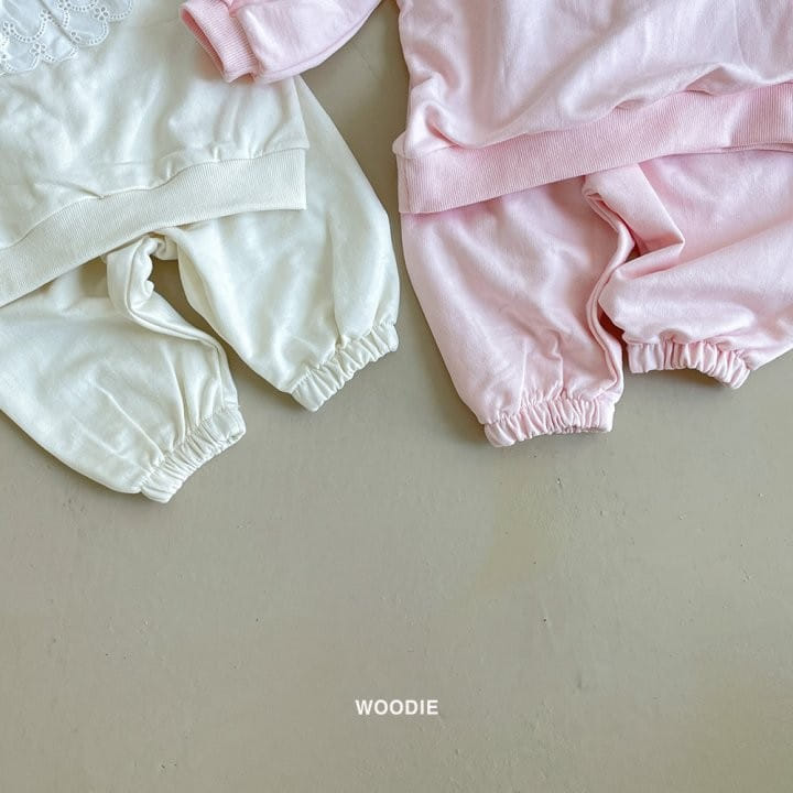 Woodie - Korean Baby Fashion - #babygirlfashion - Luby Top Bottom Set - 2