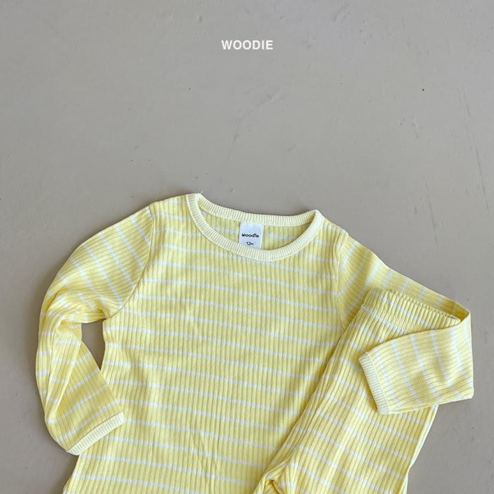 Woodie - Korean Baby Fashion - #babygirlfashion - Stripes Easywear - 7