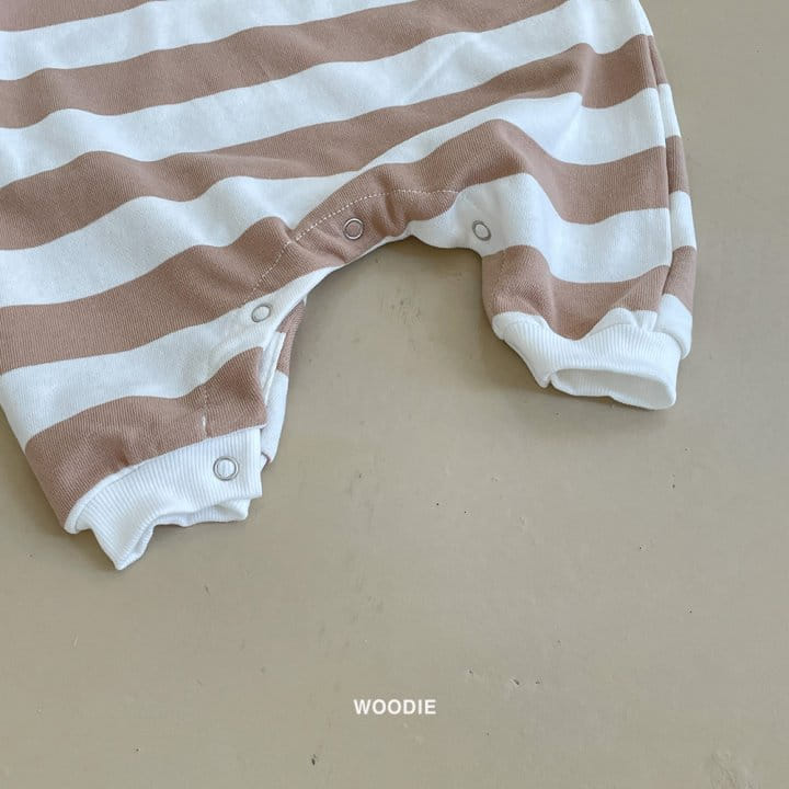 Woodie - Korean Baby Fashion - #babyoninstagram - Piggyback Bodysuit - 5