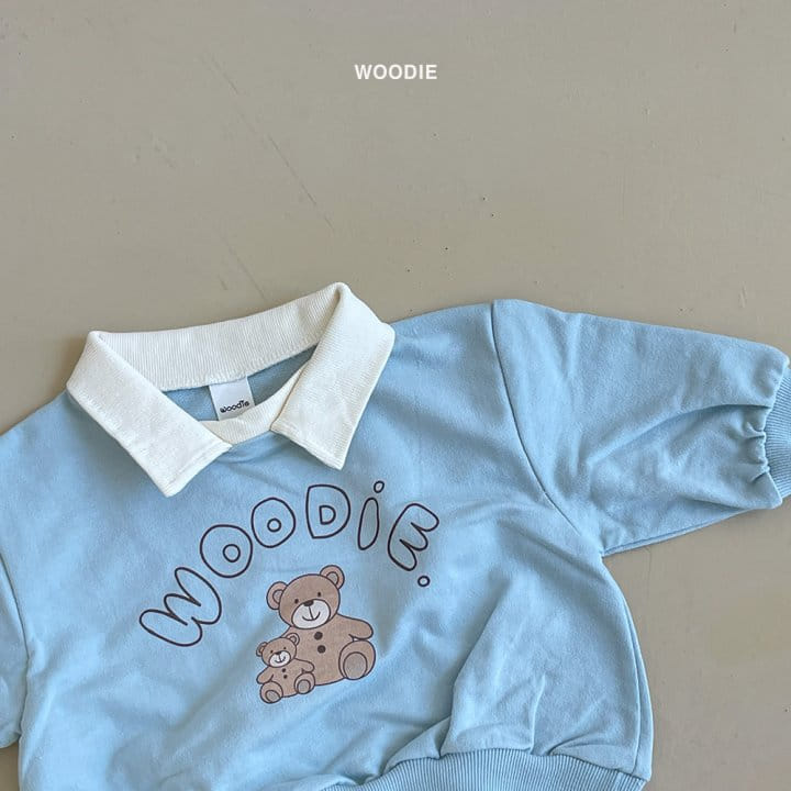 Woodie - Korean Baby Fashion - #babyoninstagram - Collar Tee - 3