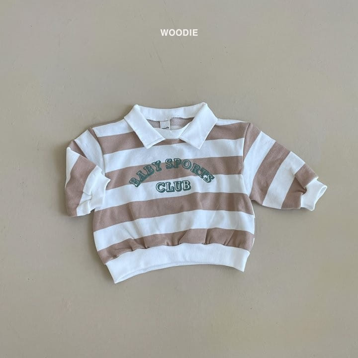 Woodie - Korean Baby Fashion - #babyootd - Ddangkkang Collar Tee - 2