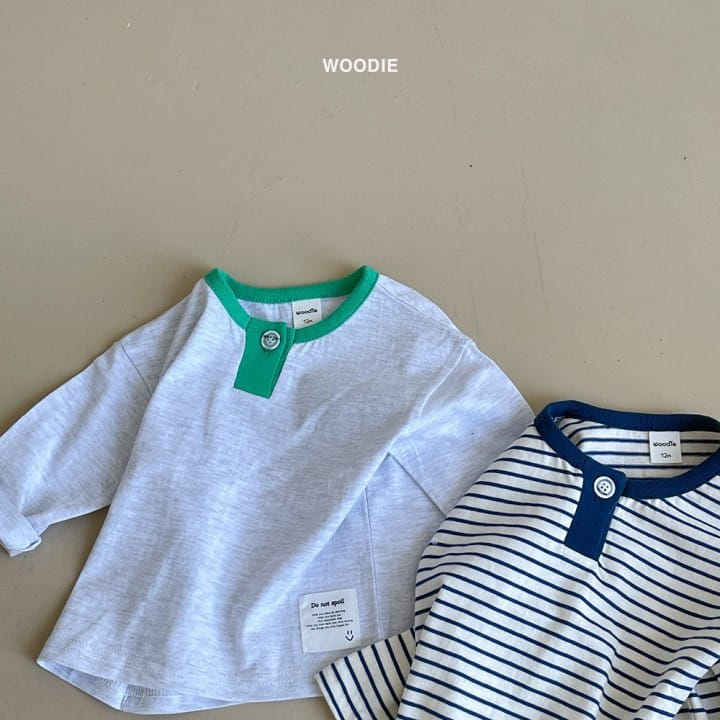 Woodie - Korean Baby Fashion - #babyootd - Pickled Radish Tee