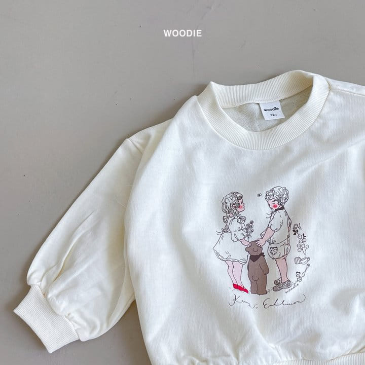 Woodie - Korean Baby Fashion - #babyoutfit - Provence Tee - 5