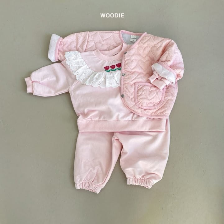 Woodie - Korean Baby Fashion - #smilingbaby - Luby Top Bottom Set - 11