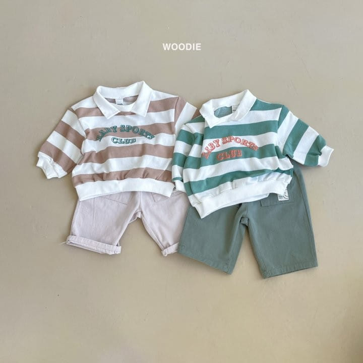 Woodie - Korean Baby Fashion - #smilingbaby - Ddangkkang Collar Tee - 8