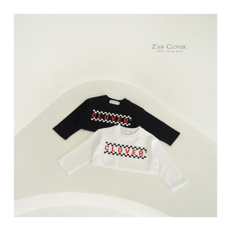 Zan Clover - Korean Children Fashion - #Kfashion4kids - Clover Crop Tee