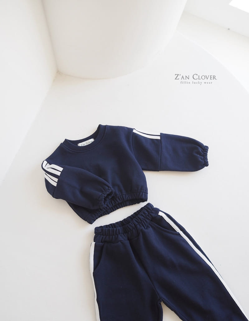 Zan Clover - Korean Children Fashion - #Kfashion4kids - Line Crop Set-up - 9