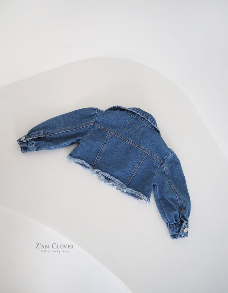 Zan Clover - Korean Children Fashion - #childofig - ZC Denim Jacket - 5