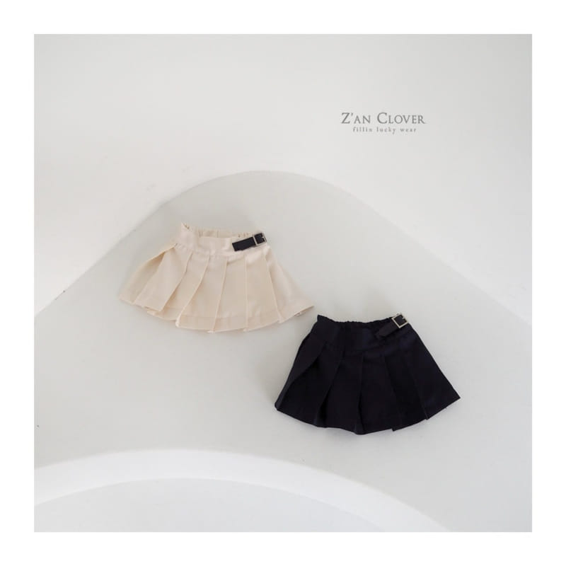 Zan Clover - Korean Children Fashion - #childofig - Preppy Skirt