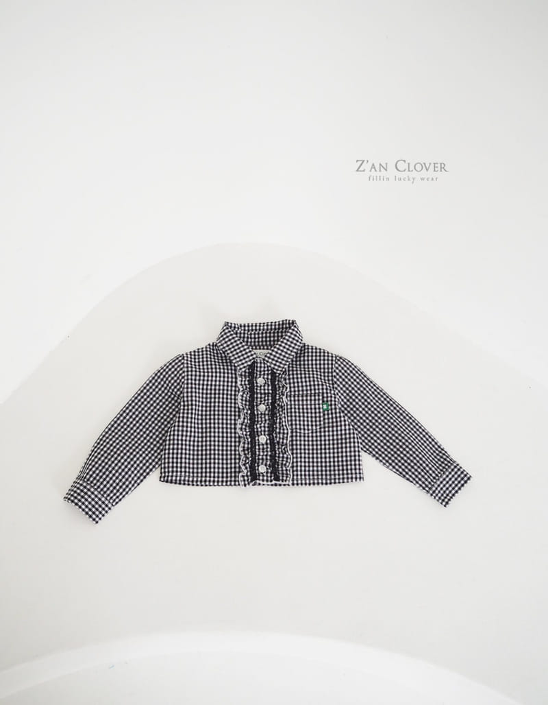 Zan Clover - Korean Children Fashion - #childrensboutique - Two In One Crop Shirt - 10