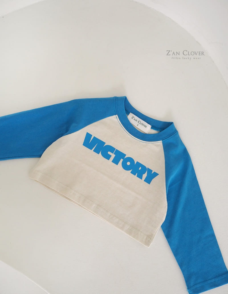 Zan Clover - Korean Children Fashion - #designkidswear - Victory Short Tee - 7