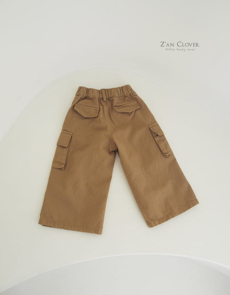 Zan Clover - Korean Children Fashion - #designkidswear - Wide Cargo Pants - 6