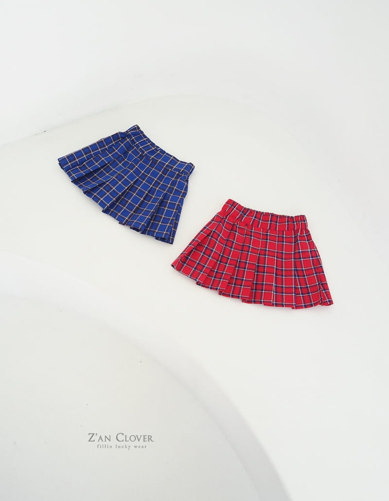 Zan Clover - Korean Children Fashion - #designkidswear - School Pleats Skirt - 2