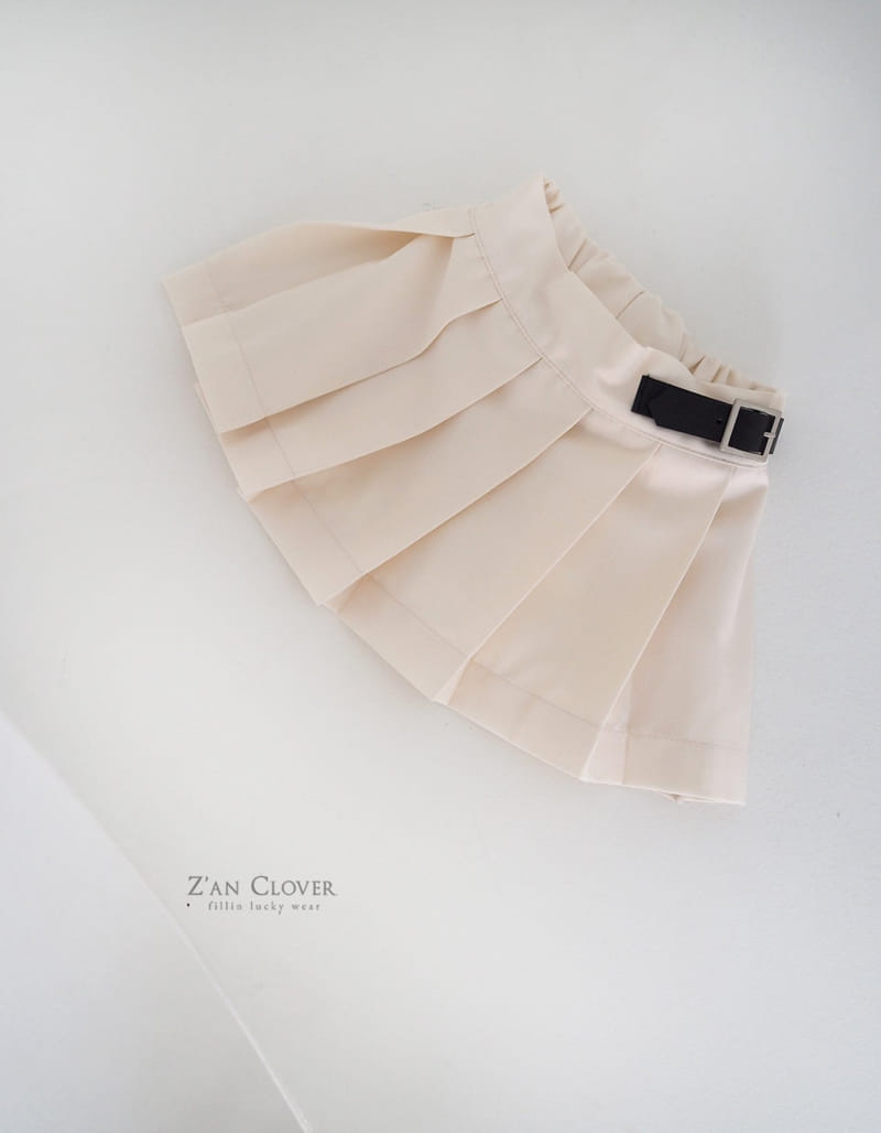 Zan Clover - Korean Children Fashion - #designkidswear - Preppy Skirt - 4