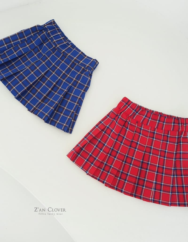 Zan Clover - Korean Children Fashion - #discoveringself - School Pleats Skirt - 3