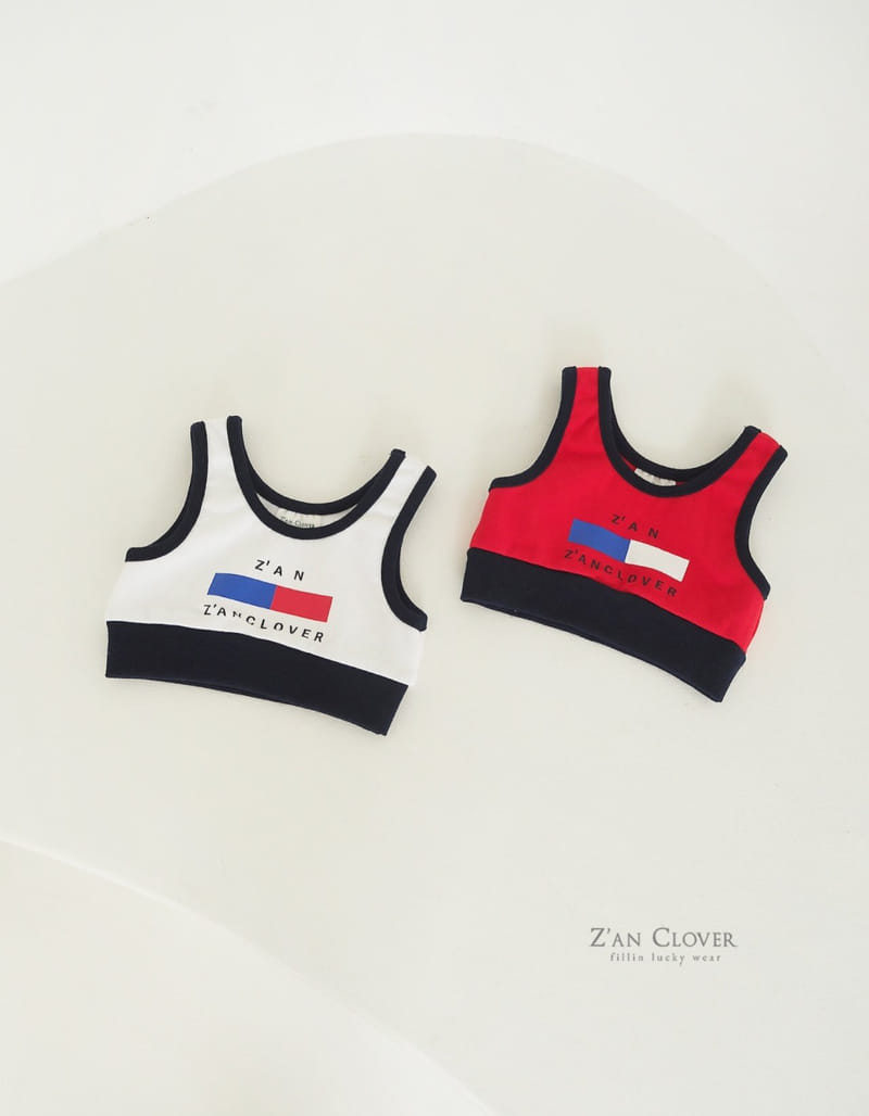 Zan Clover - Korean Children Fashion - #discoveringself - Color Crop Top - 2