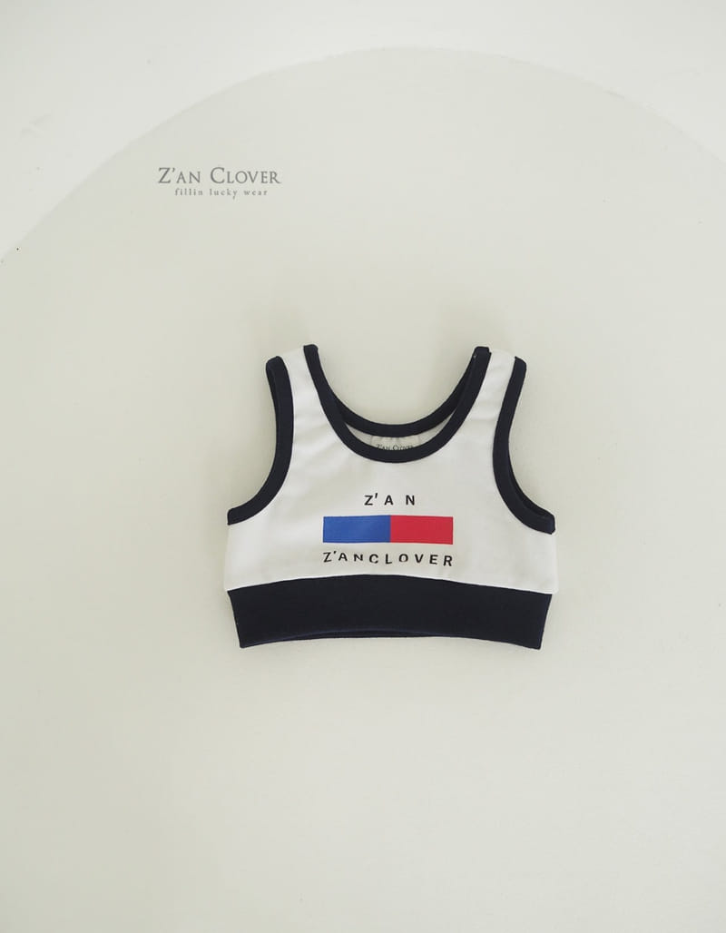 Zan Clover - Korean Children Fashion - #fashionkids - Color Crop Top - 3