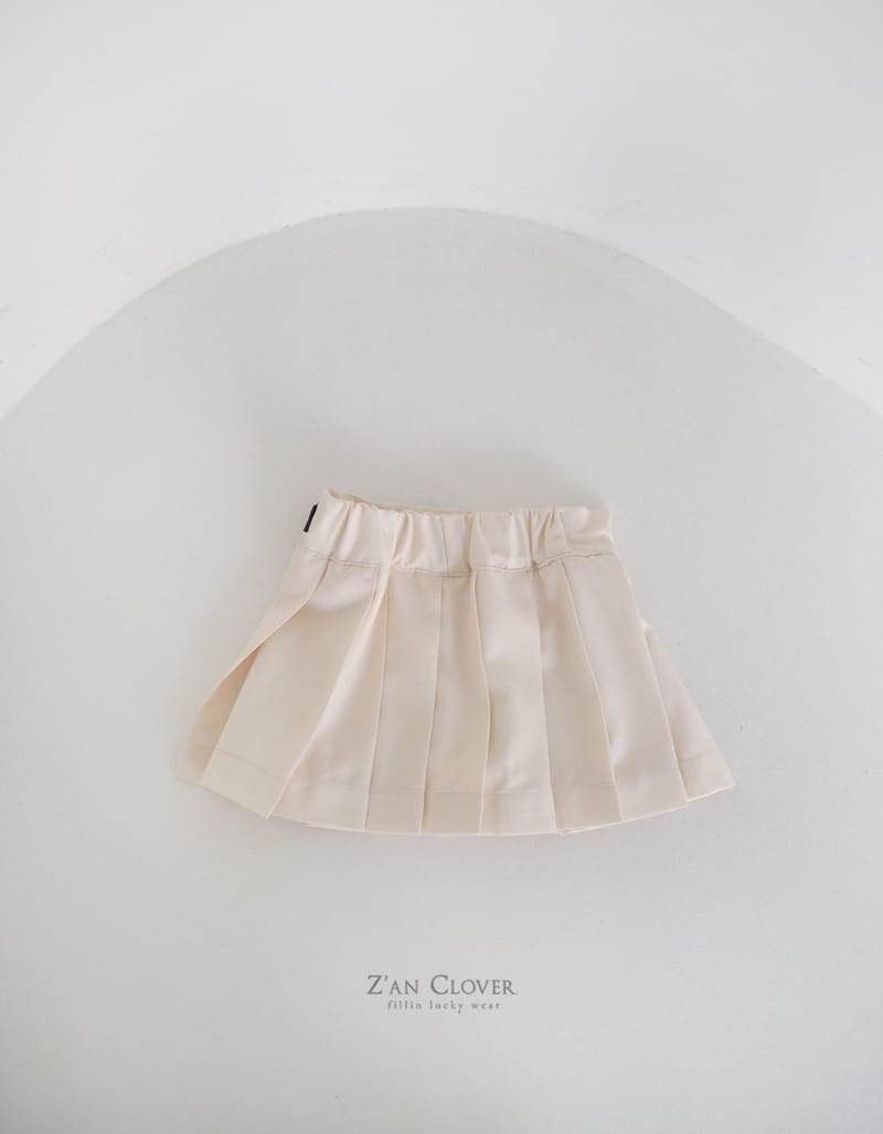 Zan Clover - Korean Children Fashion - #kidsshorts - Preppy Skirt - 6