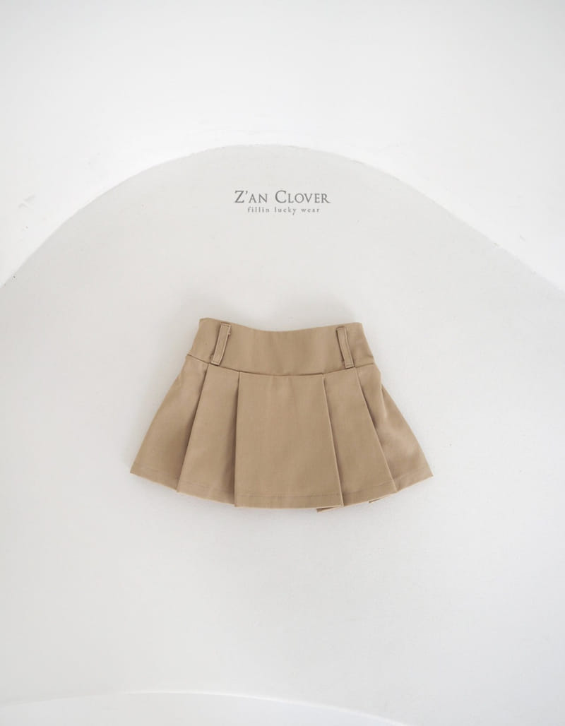 Zan Clover - Korean Children Fashion - #kidsshorts - Big Pleats Skirt - 3