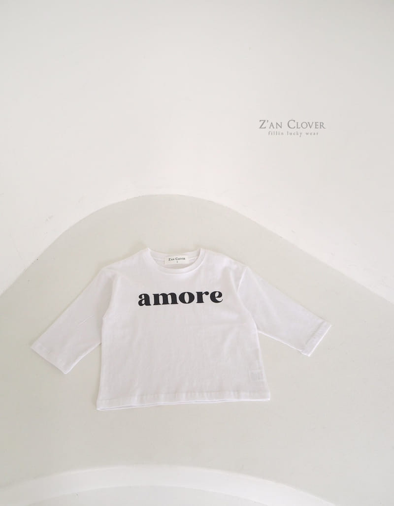 Zan Clover - Korean Children Fashion - #kidsshorts - Amore Tee - 3