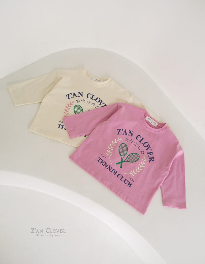 Zan Clover - Korean Children Fashion - #kidsshorts - Tennis Tee - 2