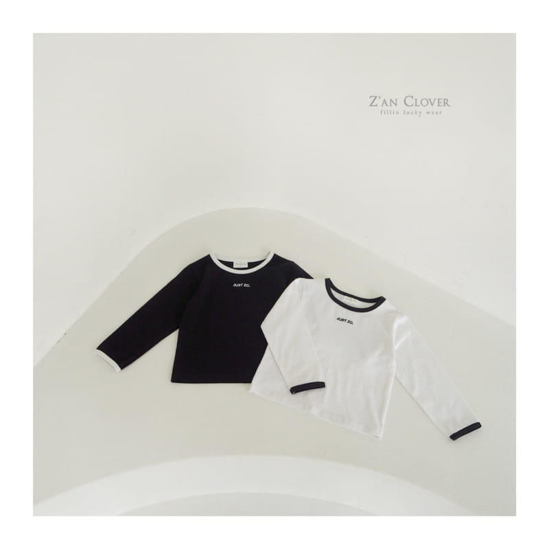 Zan Clover - Korean Children Fashion - #kidsshorts - Just ZC Tee