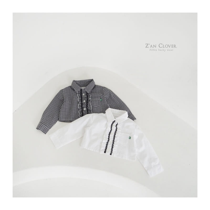 Zan Clover - Korean Children Fashion - #kidsstore - Two In One Crop Shirt