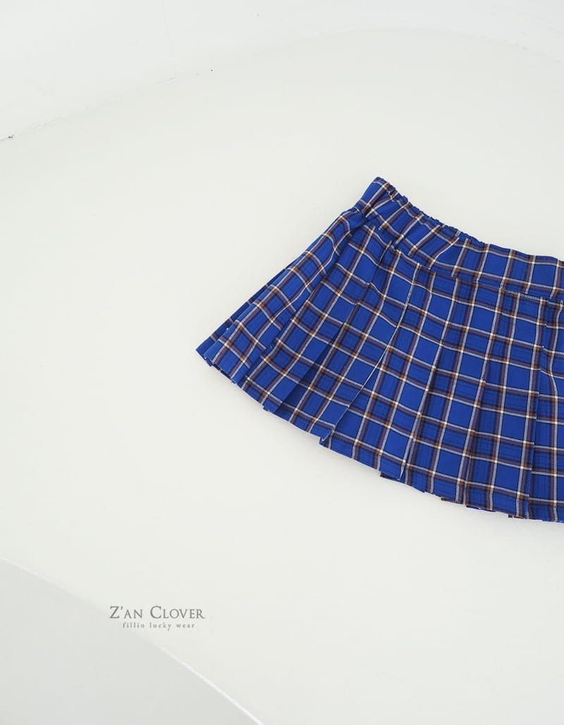 Zan Clover - Korean Children Fashion - #kidsstore - School Pleats Skirt - 6