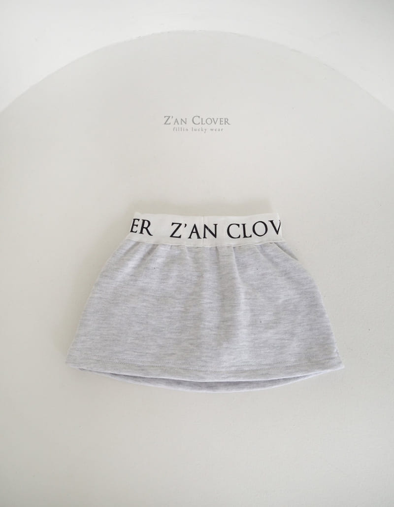 Zan Clover - Korean Children Fashion - #kidzfashiontrend - Banding Terry Skirt - 6