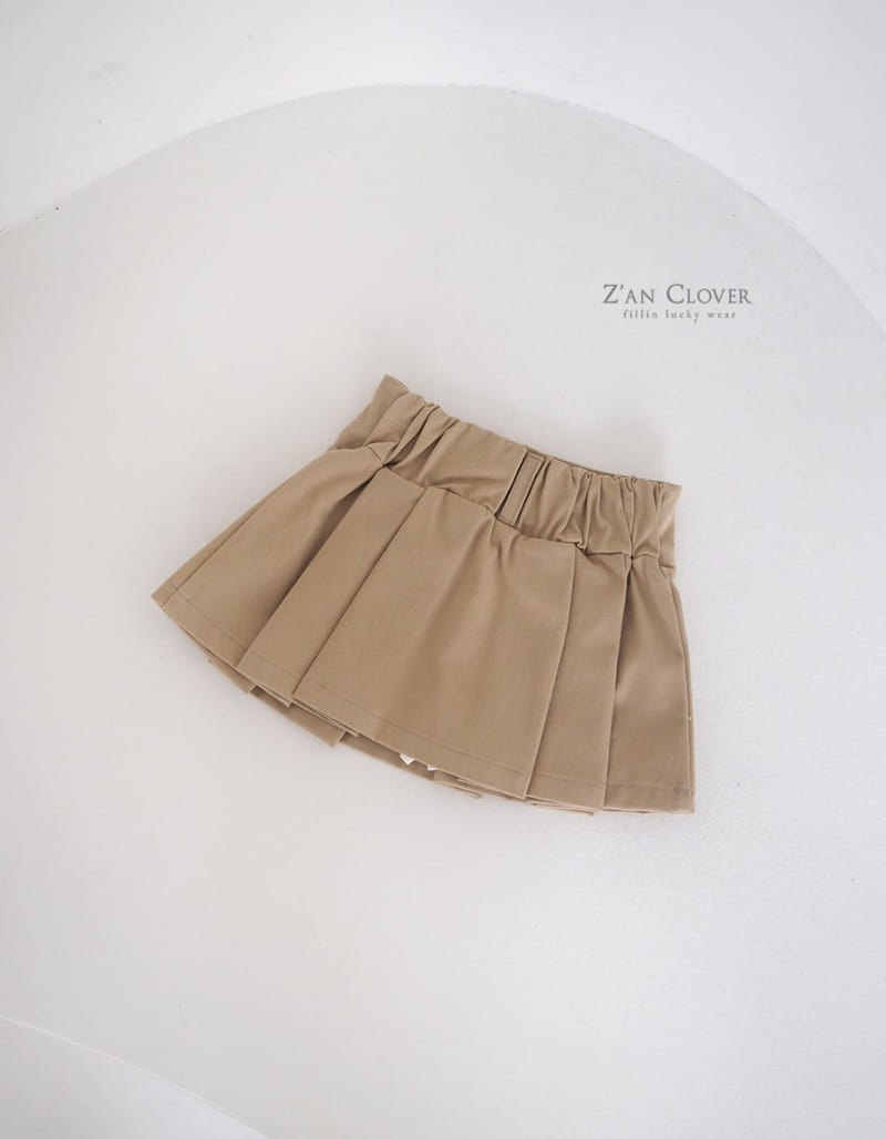 Zan Clover - Korean Children Fashion - #kidzfashiontrend - Big Pleats Skirt - 5