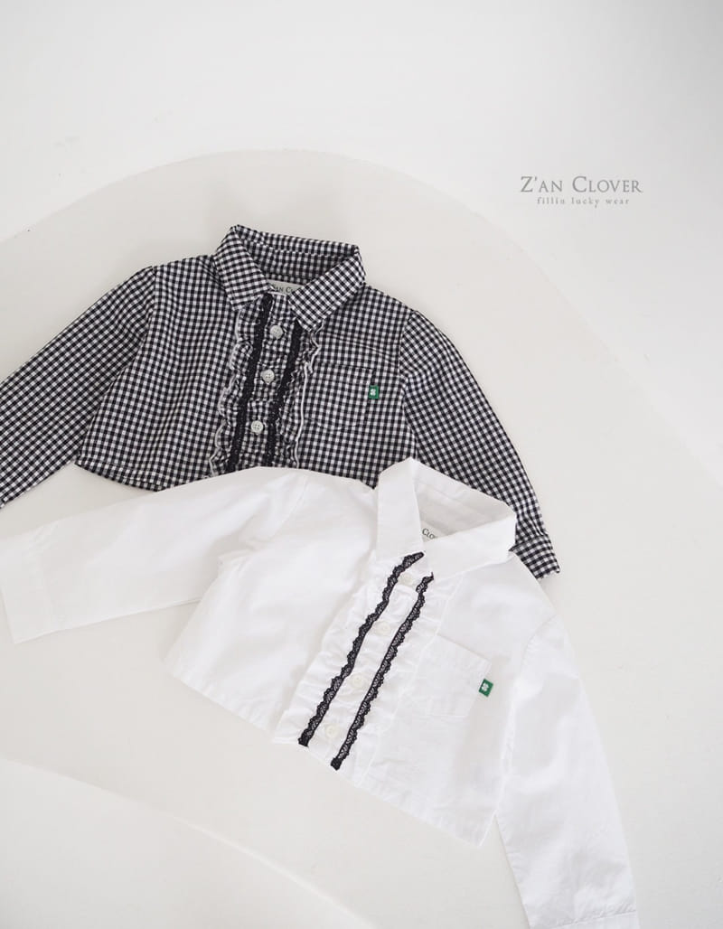 Zan Clover - Korean Children Fashion - #Kfashion4kids - Two In One Crop Shirt - 4