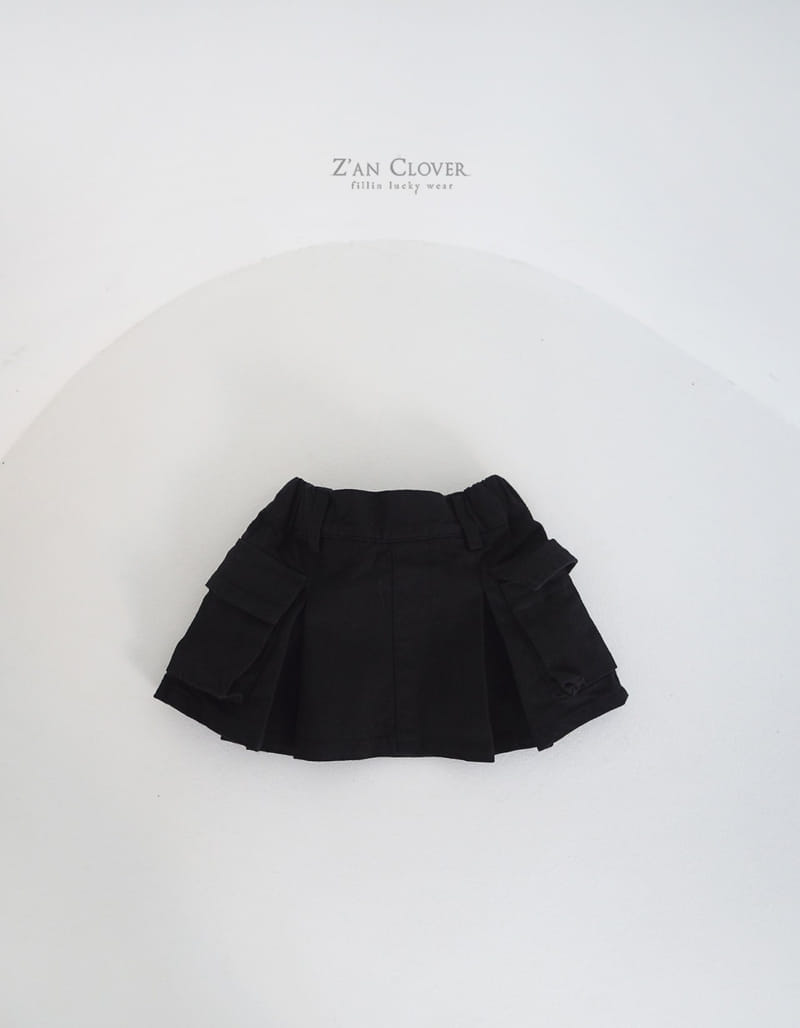 Zan Clover - Korean Children Fashion - #littlefashionista - Cargo Pleats Skirt - 11