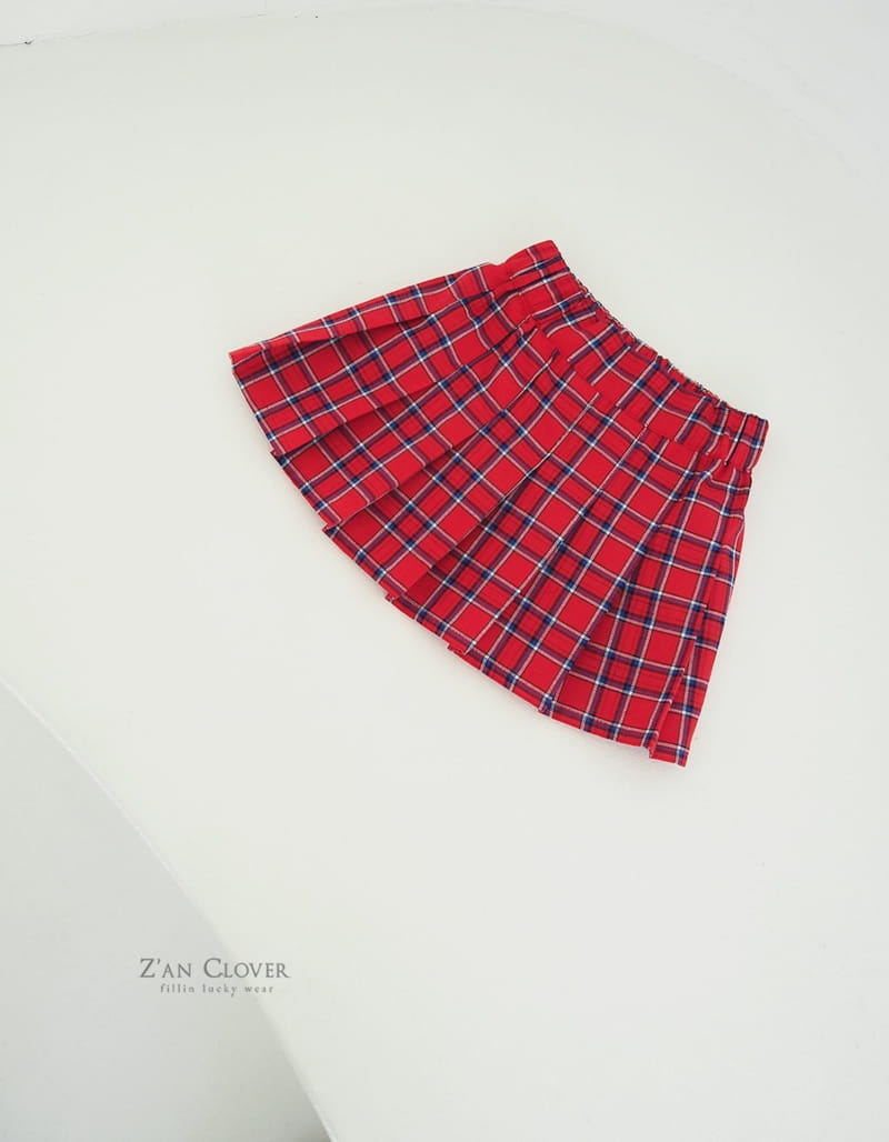 Zan Clover - Korean Children Fashion - #littlefashionista - School Pleats Skirt - 9