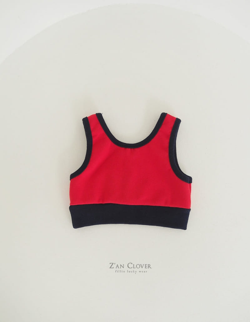 Zan Clover - Korean Children Fashion - #littlefashionista - Color Crop Top - 8