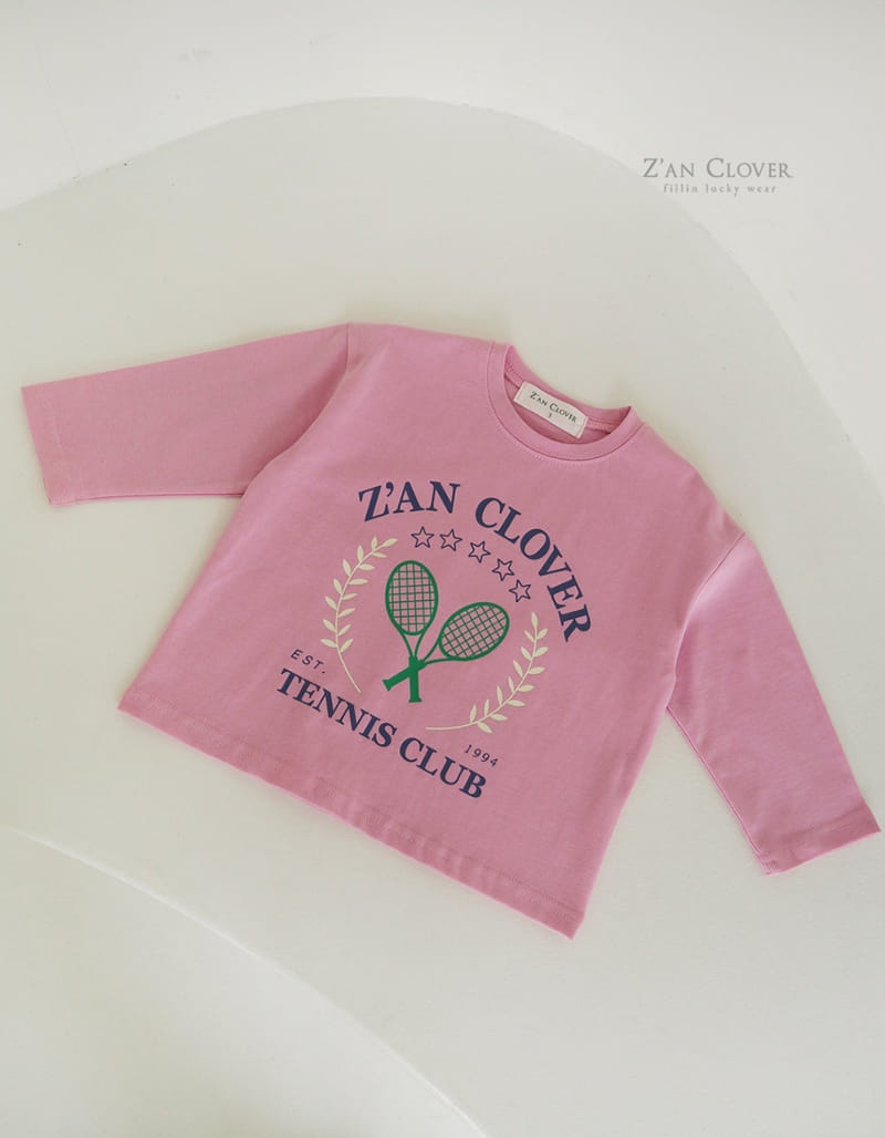 Zan Clover - Korean Children Fashion - #littlefashionista - Tennis Tee - 6