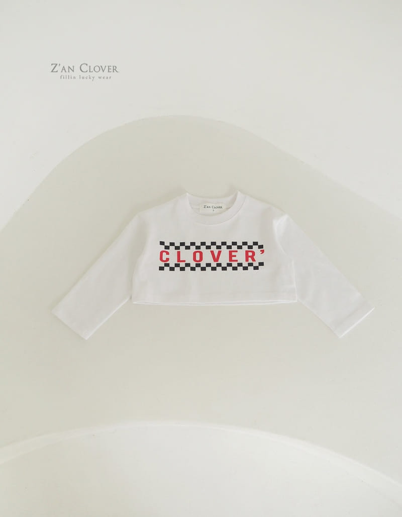 Zan Clover - Korean Children Fashion - #magicofchildhood - Clover Crop Tee - 3