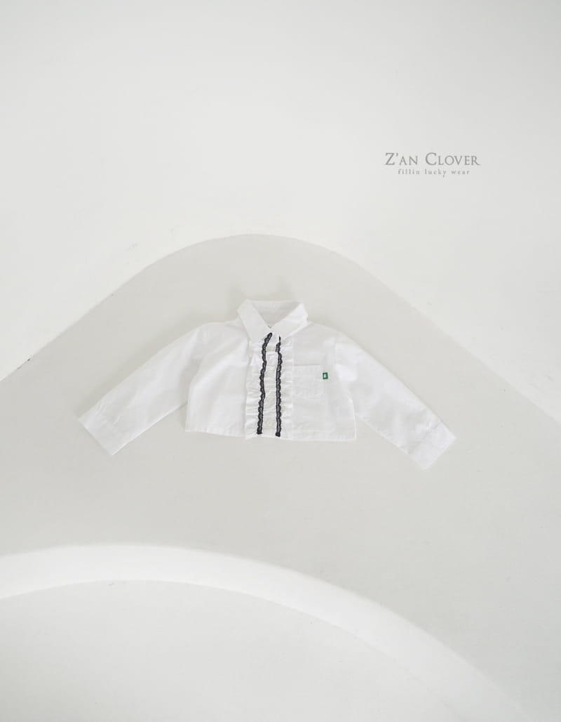 Zan Clover - Korean Children Fashion - #magicofchildhood - Two In One Crop Shirt - 5