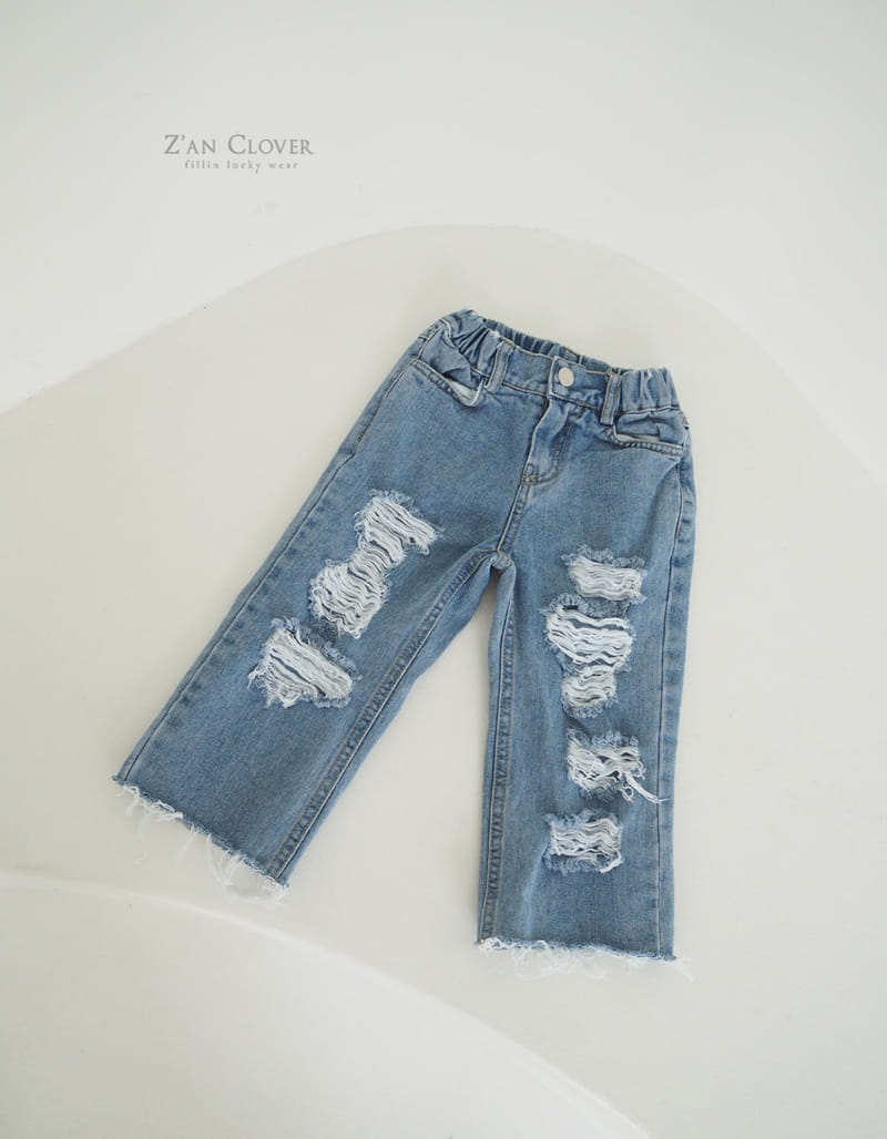 Zan Clover - Korean Children Fashion - #magicofchildhood - Wide Vintage Pants - 2