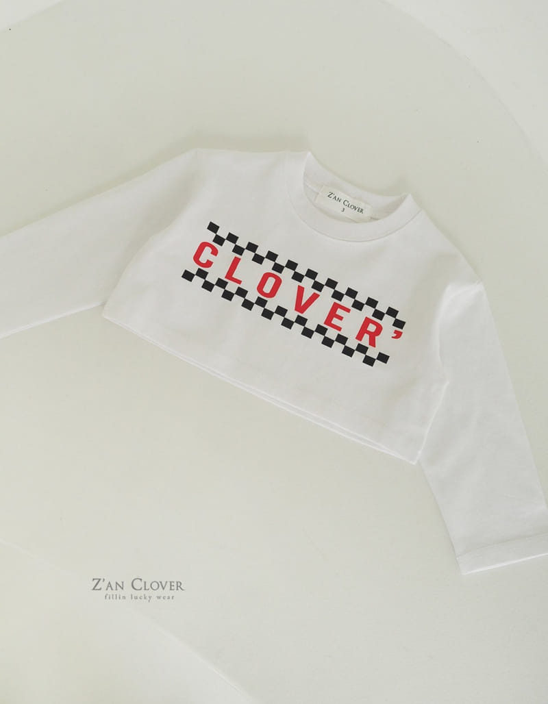 Zan Clover - Korean Children Fashion - #magicofchildhood - Clover Crop Tee - 4